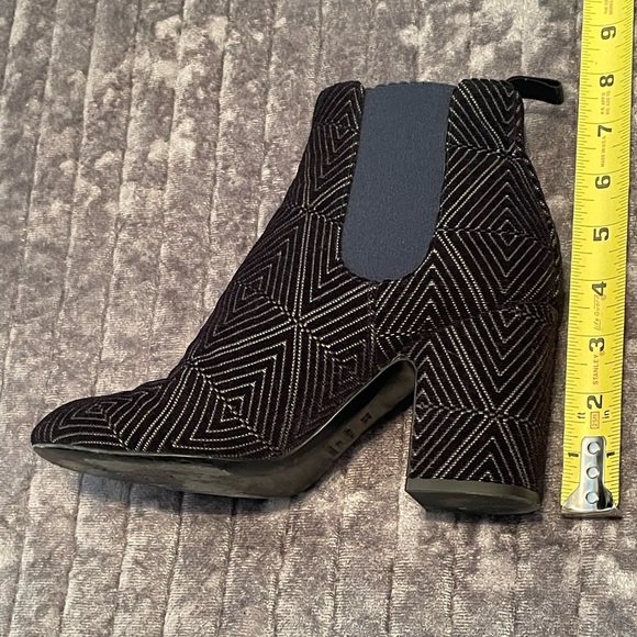 Laurence Dacade Paris Velvet Ankle Boots - Picture 7 of 10